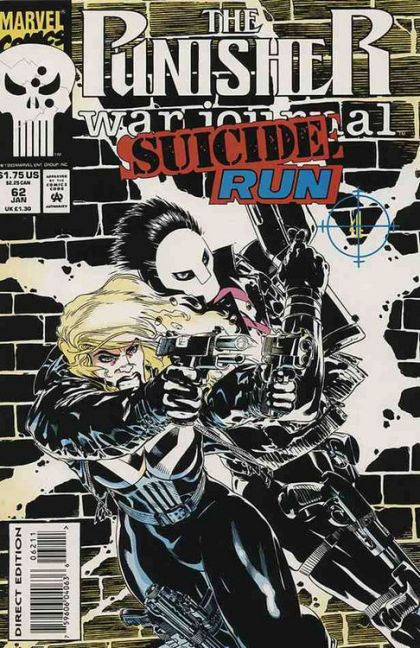 Punisher War Journal, Vol. 1 Suicide Run - Part 4: Standing In The Shadows |  Issue#62A | Year:1993 | Series: Punisher |