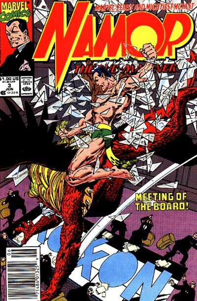 Namor, The Sub-Mariner Meeting Of The Board |  Issue#3B | Year:1990 | Series: Sub-Mariner | Pub: Marvel Comics |