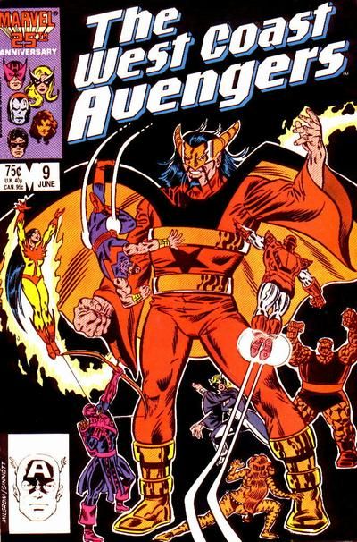 The West Coast Avengers, Vol. 2 Hot Pursuit |  Issue#9A | Year:1986 | Series:  | Pub: Marvel Comics |