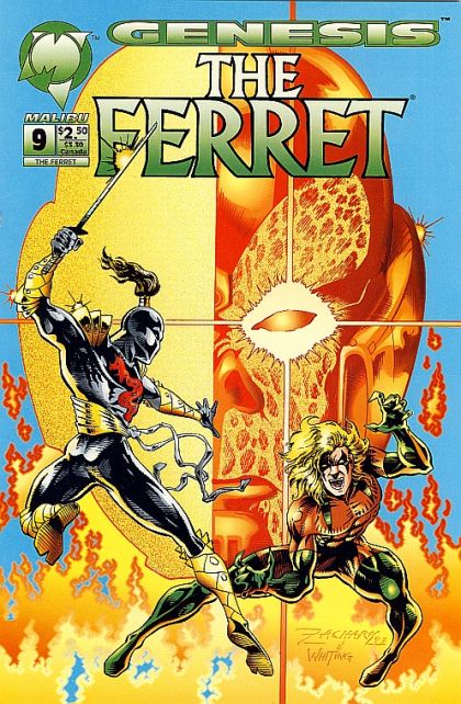 The Ferret, Vol. 2  |  Issue#9A | Year:1994 | Series: The Ferret | Pub: Malibu Comics