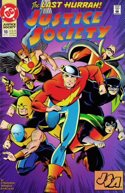 Justice Society of America, Vol. 2 J.S.A. No More? |  Issue#10A | Year:1993 | Series: JSA | Pub: DC Comics