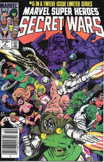 Marvel Super Heroes Secret Wars Secret Wars - A Little Death |  Issue#6B | Year:1984 | Series:  |