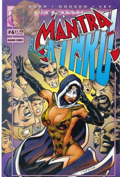 Mantra, Vol. 1 Break-Thru - "One Giant Leap For  Wo Mankind!" |  Issue#6A | Year:1993 | Series: Mantra | Pub: Malibu Comics