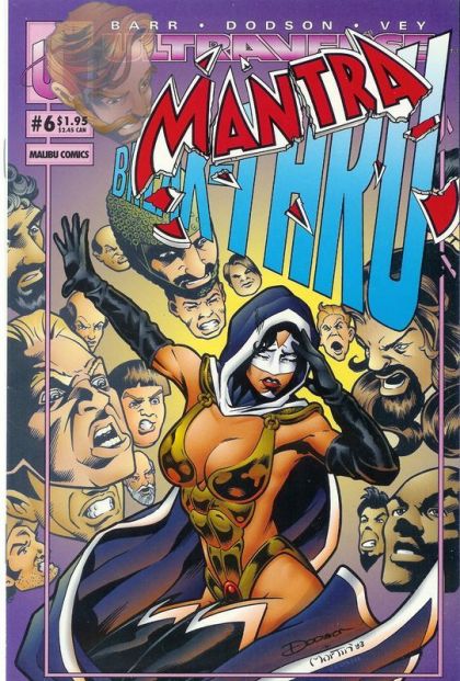 Mantra, Vol. 1 Break-Thru - "One Giant Leap For  Wo Mankind!" |  Issue#6A | Year:1993 | Series: Mantra | Pub: Malibu Comics