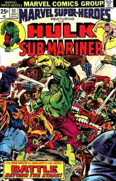 Marvel Super-Heroes, Vol. 1  |  Issue#51 | Year:1975 | Series:  | Pub: Marvel Comics