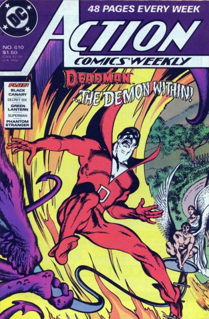 Action Comics, Vol. 1 Risky Business / Kenny and the Demon! / Catfight / Show & Tell / ...Another Man's Poison / Bitter Fruit, Part 2 |  Issue#610 | Year:1988 | Series:  |