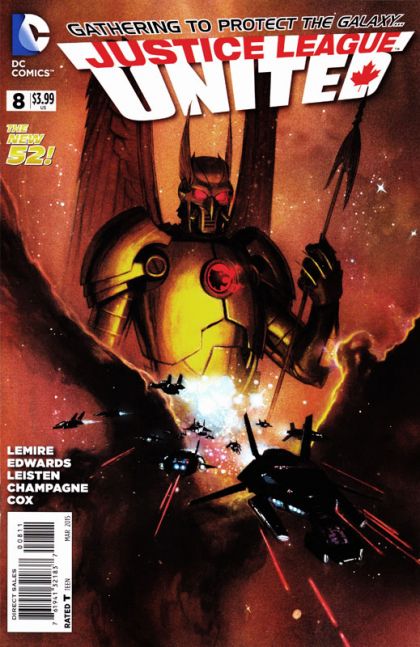 Justice League United The Infinitus Saga, Part 4 of 5 |  Issue#8A | Year:2015 | Series: Justice League | Pub: DC Comics