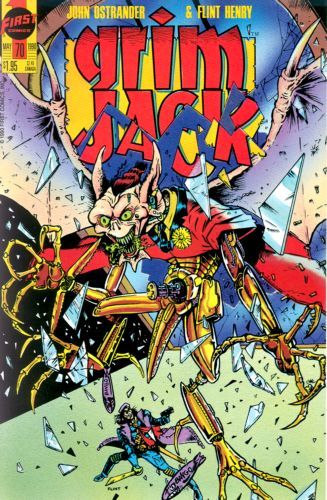 Grimjack Smoke |  Issue#70 | Year:1990 | Series: Grimjack | Pub: First Comics