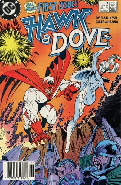 Hawk & Dove, Vol. 3 Gauntlet! |  Issue#1B | Year:1989 | Series: Teen Titans | Pub: DC Comics