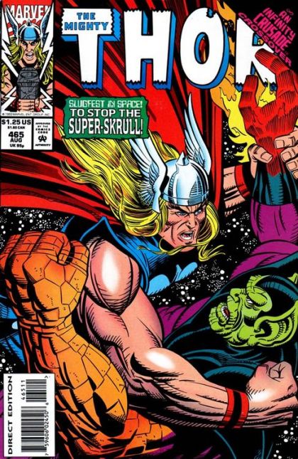 Thor, Vol. 1 Infinity Crusade - Holy Sacrifice |  Issue#465A | Year:1993 | Series: Thor | Pub: Marvel Comics |