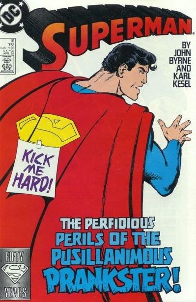 Superman, Vol. 2 He Only Laughs When I Hurt |  Issue#16A | Year:1988 | Series: Superman | Pub: DC Comics