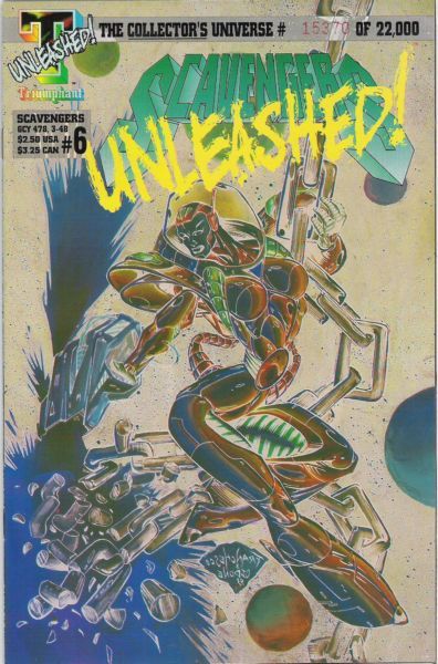 Scavengers (Triumphant) A Time Of Passing: Part 2 |  Issue#6 | Year:1993 | Series:  | Pub: Triumphant Comics