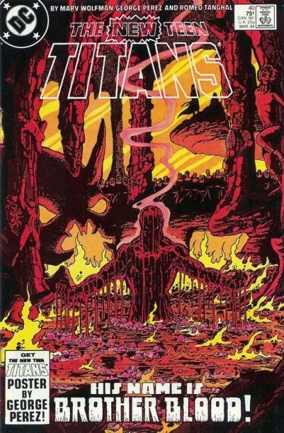 The New Teen Titans, Vol. 1 Lifeblood |  Issue#40A | Year:1984 | Series: Teen Titans | Pub: DC Comics |