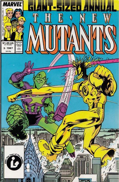 New Mutants, Vol. 1 Annual Anything You Can Do -- ! |  Issue#3A | Year:1987 | Series: New Mutants | Pub: Marvel Comics | Direct Edition