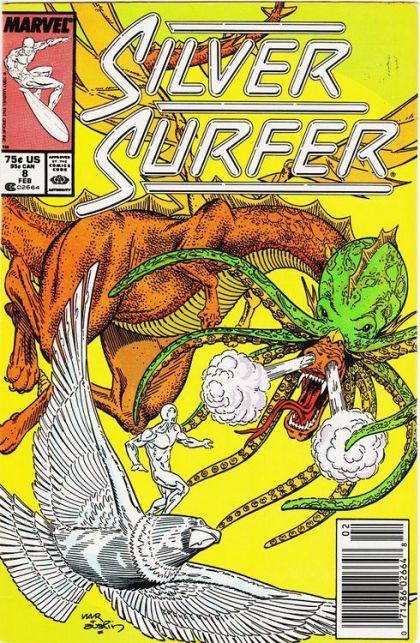 Silver Surfer, Vol. 3 Soul, Sweet Soul |  Issue#8B | Year:1988 | Series: Silver Surfer | Pub: Marvel Comics |