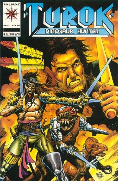 Turok: Dinosaur Hunter, Vol. 1 Captain Red, Part 2: Time to Burn |  Issue#14 | Year:1994 | Series:  | Pub: Valiant Entertainment