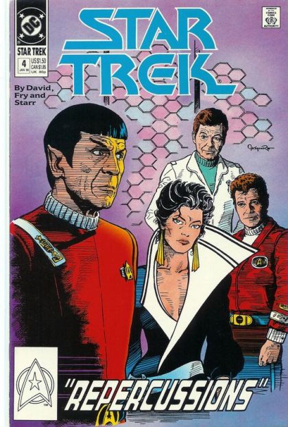 Star Trek, Vol. 2 Repercussions |  Issue#4A | Year:1989 | Series: Star Trek | Direct Edition