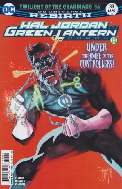 Hal Jordan and the Green Lantern Corps Twilight of the Guardians, Smash And Grab |  Issue#33A | Year:2017 | Series: Green Lantern | Pub: DC Comics