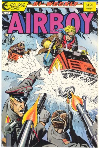 Airboy Arctic Deathzone, Part 2 |  Issue#22 | Year:1987 | Series:  | Pub: Eclipse Comics