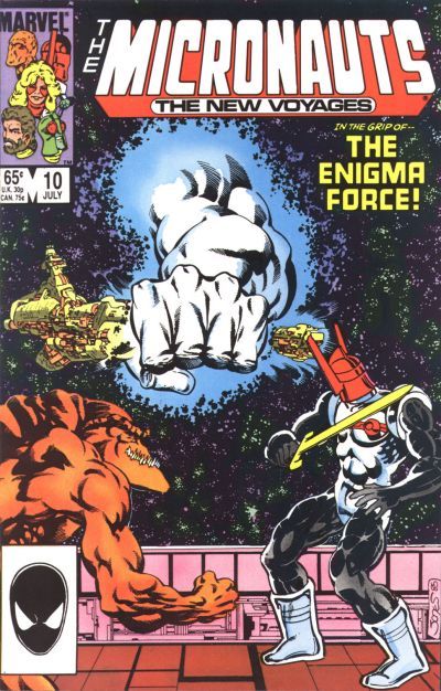 Micronauts, Vol. 2 The Wall Around The Universe |  Issue#10A | Year:1985 | Series: Micronauts |