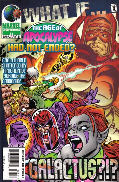 What If, Vol. 2 United We Stand: What If The Age of Apocalypse Had Not Ended? |  Issue#81A | Year:1995 | Series: What If? | Pub: Marvel Comics