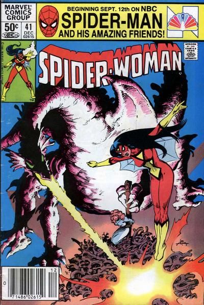 Spider-Woman, Vol. 1 La Morte de Jessica |  Issue#41B | Year:1981 | Series: Spider-Woman |