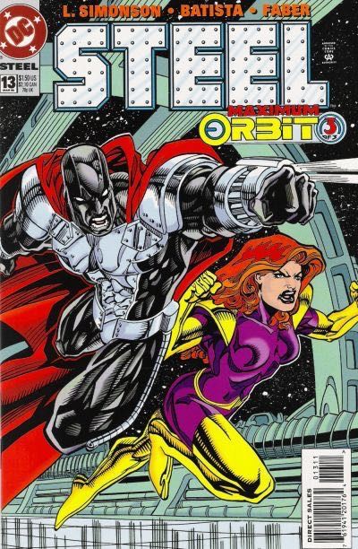 Steel Maximum Orbit, The Great Escape |  Issue#13A | Year:1995 | Series:  | Pub: DC Comics