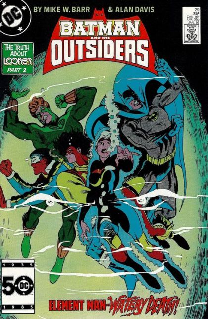 Batman and the Outsiders, Vol. 1 The Truth About Looker, The People of the Abyss |  Issue#29A | Year:1985 | Series: Outsiders | Pub: DC Comics