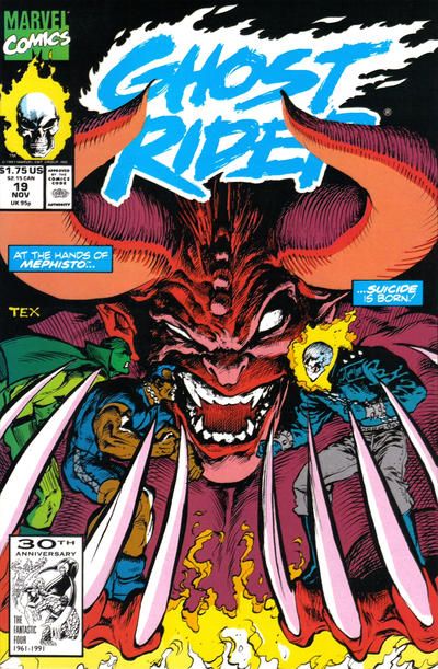 Ghost Rider, Vol. 2 The Deal |  Issue#19A | Year:1991 | Series: Ghost Rider | Pub: Marvel Comics