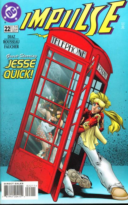 Impulse Played |  Issue#22 | Year:1996 | Series: Teen Titans | Pub: DC Comics