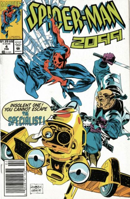 Spider-Man 2099, Vol. 1 The Specialist |  Issue#4B | Year:1992 | Series:  | Pub: Marvel Comics