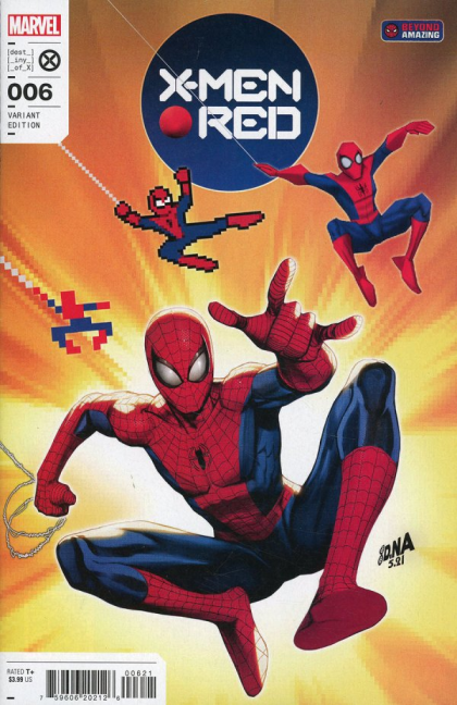 X-Men: Red, Vol. 2  |  Issue#6B | Year:2022 | Series: X-Men | Pub: Marvel Comics | David Nakayama Beyond Amazing Spider-Man Variant