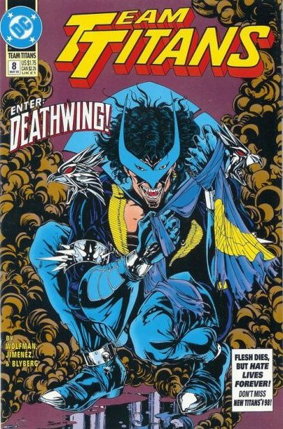 Team Titans The Darkening Night, Scarlet and Crystal |  Issue#8 | Year:1993 | Series: Teen Titans |