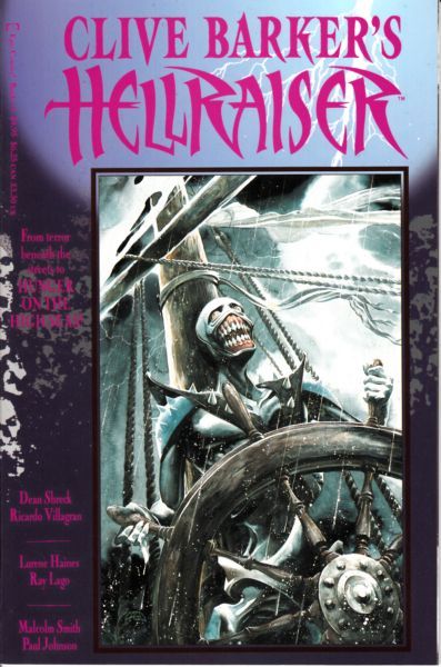 Clive Barker's: Hellraiser (Marvel) Roulette LeMarchand / In These Blue Depths Lie Hell / Death, Where Is Thy Sting? |  Issue#19 | Year:1992 | Series: Clive Barker |