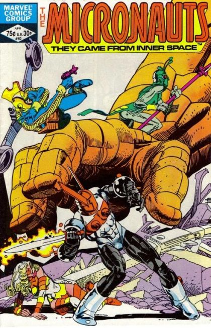 Micronauts, Vol. 1 The Fugitives, The Frenzy, and the Fantastic Four |  Issue#40 | Year:1982 | Series: Micronauts |