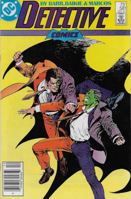 Detective Comics, Vol. 1 "One Out of Two...Isn't Bad..." |  Issue#581B | Year:1987 | Series: Detective Comics | Pub: DC Comics