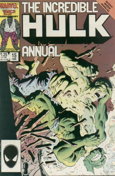 The Incredible Hulk, Vol. 1 Annual Body Double |  Issue#15A | Year:1986 | Series: Hulk | Pub: Marvel Comics |