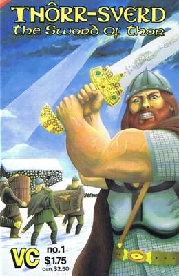 Thorr-Sverd The Rude Awakening |  Issue#1B | Year:1987 | Series:  | Pub: Vincent Creations | Second Printing