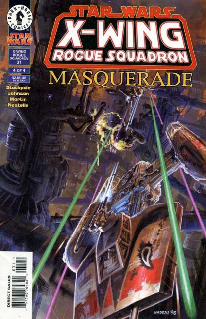 Star Wars: X-Wing Rogue Squadron Masquerade, part 4 |  Issue#31A | Year:1998 | Series: Star Wars | Pub: Dark Horse Comics