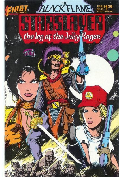 Starslayer, Vol. 1 Mysteries |  Issue#25 | Year:1985 | Series: Starslayer | Pub: First Comics
