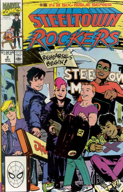 Steeltown Rockers  |  Issue#2A | Year:1990 | Series:  | Pub: Marvel Comics |
