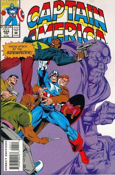 Captain America, Vol. 1 The Last Operation |  Issue#424A | Year:1993 | Series: Captain America |