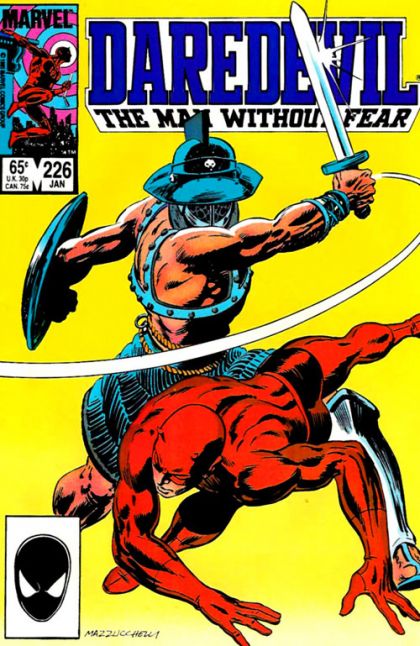 Daredevil, Vol. 1 Warriors |  Issue#226A | Year:1986 | Series: Daredevil | Pub: Marvel Comics