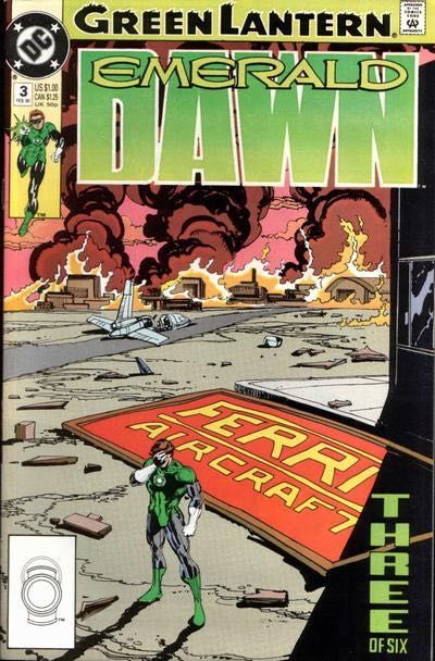 Green Lantern: Emerald Dawn The Ring |  Issue#3A | Year:1990 | Series: Green Lantern | Pub: DC Comics