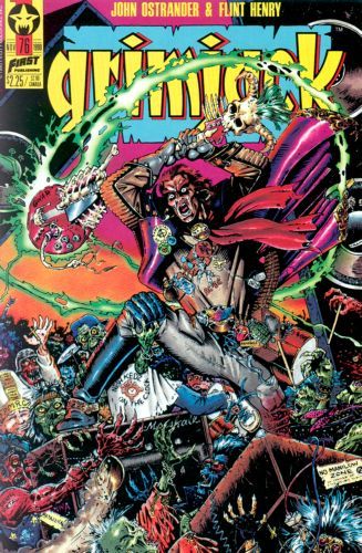 Grimjack Battle Rock |  Issue#76 | Year:1990 | Series: Grimjack | Pub: First Comics