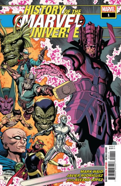 History of the Marvel Universe, Vol. 2  |  Issue#1A | Year:2019 | Series:  | Pub: Marvel Comics | Regular Steve McNiven Cover