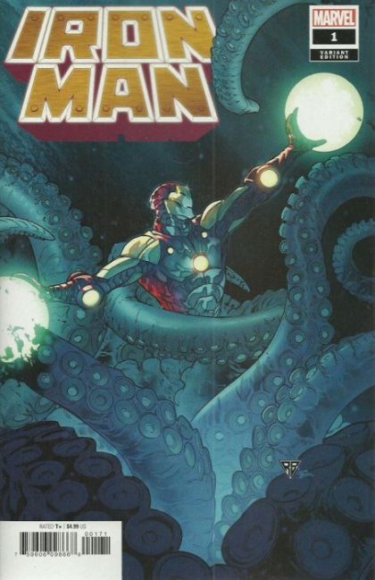 Iron Man, Vol. 6  |  Issue#1G | Year:2020 | Series:  | Pub: Marvel Comics | Variant RB Silva Launch Cover