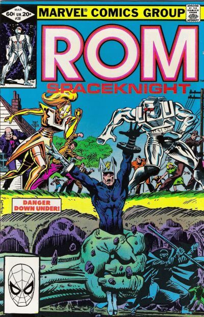 ROM, Vol. 1 (Marvel) Earthward Bound |  Issue#28A | Year:1982 | Series:  |