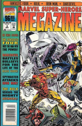 Marvel Super-Heroes Megazine The Man with the Power,BattlegroundThe Spy Who Killed Me,To Dare the Devil |  Issue