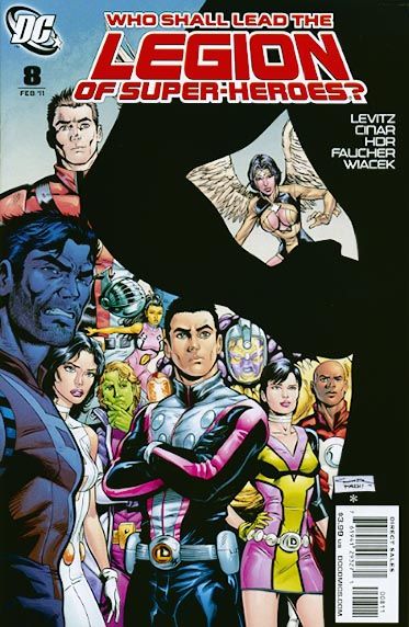 Legion of Super-Heroes, Vol. 6 The Shape of Death |  Issue#8 | Year:2010 | Series: Legion of Super-Heroes | Pub: DC Comics
